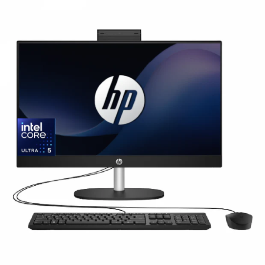 HP AIO 24-cr1010ne PC - 24" FHD 60Hz - Intel Core Ultra 5 125U - 16GB RAM - 512GB SSD - Shared - WIN 11 PRO K