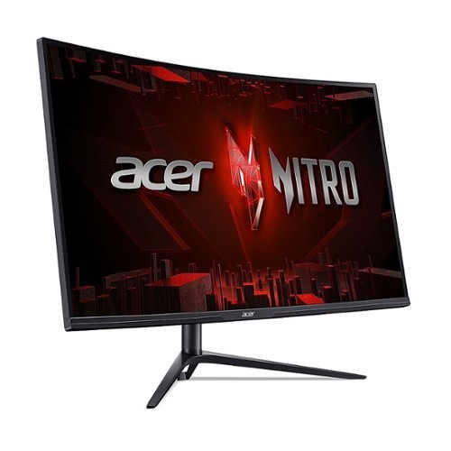 Acer America UM.JX0AA.302 Nitro XZ0 31.5 in. Gaming LED Monitor, Black