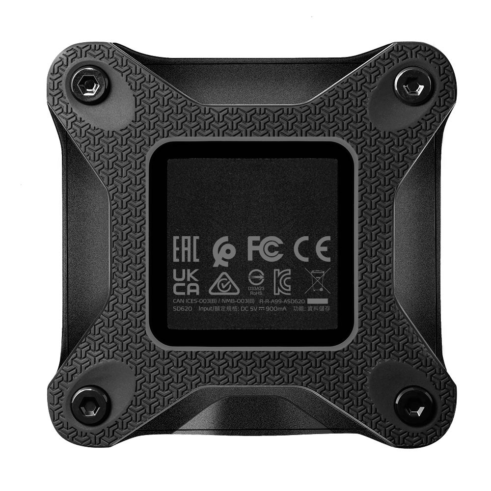 ADATA SD620 2 TB Micro-USB B 3.2 Gen 2 (3.1 Gen 2) Black