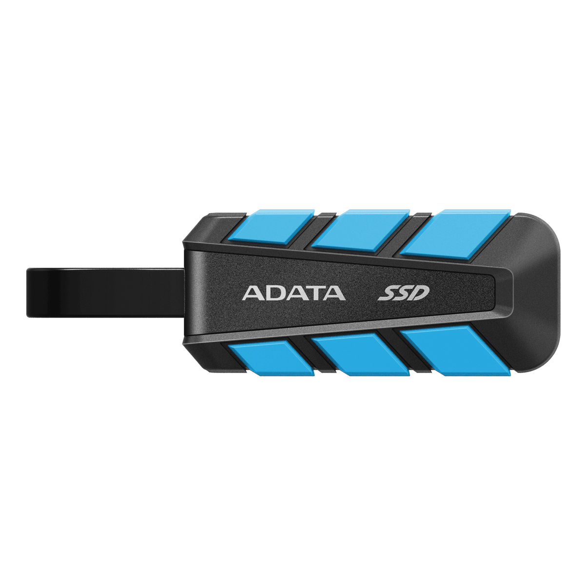 ADATA Externe SSD SC740 2TB Plug&amp;Go blue 1050/1000 MIL.STD USB Type-C 3.2 Gen 2 (3.1 Gen 2) Black, Blue