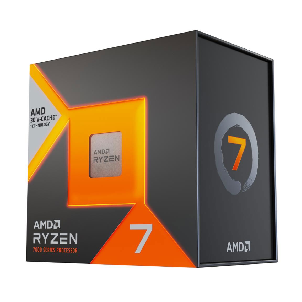 AMD - Ryzen 7 7800X3D 8-Core - 16-Thread 4.2 GHz (5.0 GHz Max Boost) Socket AM5 Unlocked Desktop Processor - Black