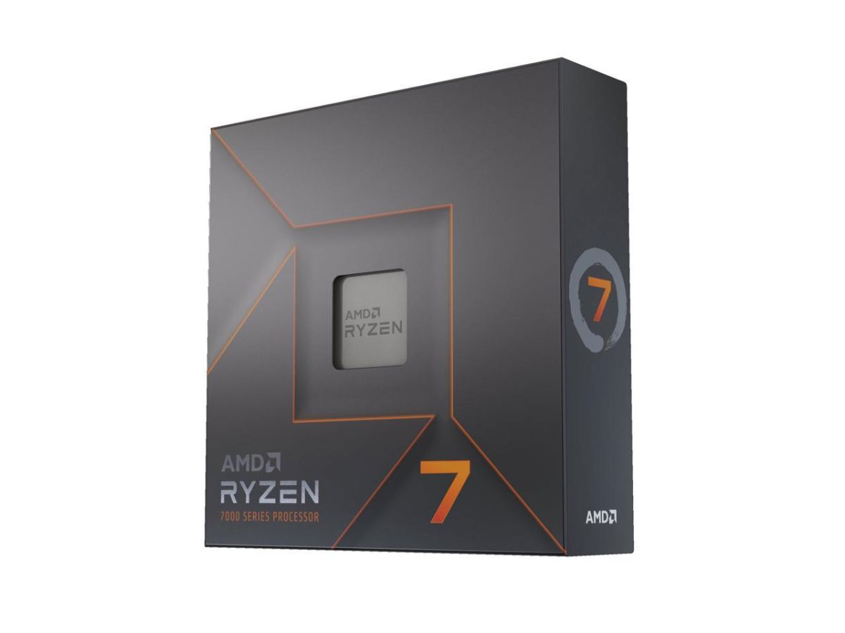 AMD - Ryzen 7 7700X 8-core - 16-Thread 4.5GHz (5.4 GHz Max Boost) Socket AM5 Desktop Processor - Silver