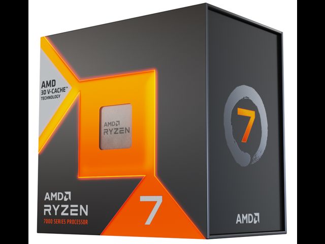 AMD - Ryzen 7 7800X3D 8-Core - 16-Thread 4.2 GHz (5.0 GHz Max Boost) Socket AM5 Unlocked Desktop Processor - Black
