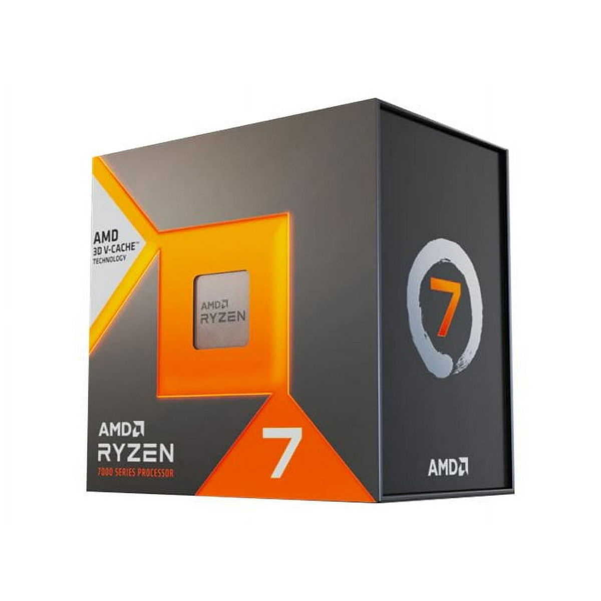 AMD - Ryzen 7 7800X3D 8-Core - 16-Thread 4.2 GHz (5.0 GHz Max Boost) Socket AM5 Unlocked Desktop Processor - Black