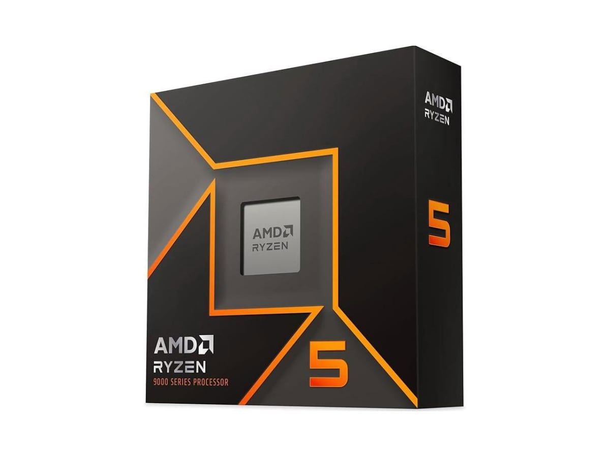 AMD Ryzen 5 9600X - Ryzen 5 9000 Series Granite Ridge (Zen 5) 6-Core 3.9 GHz - Socket AM5 65W - Radeon Graphics Processor - 100-100001405WOF