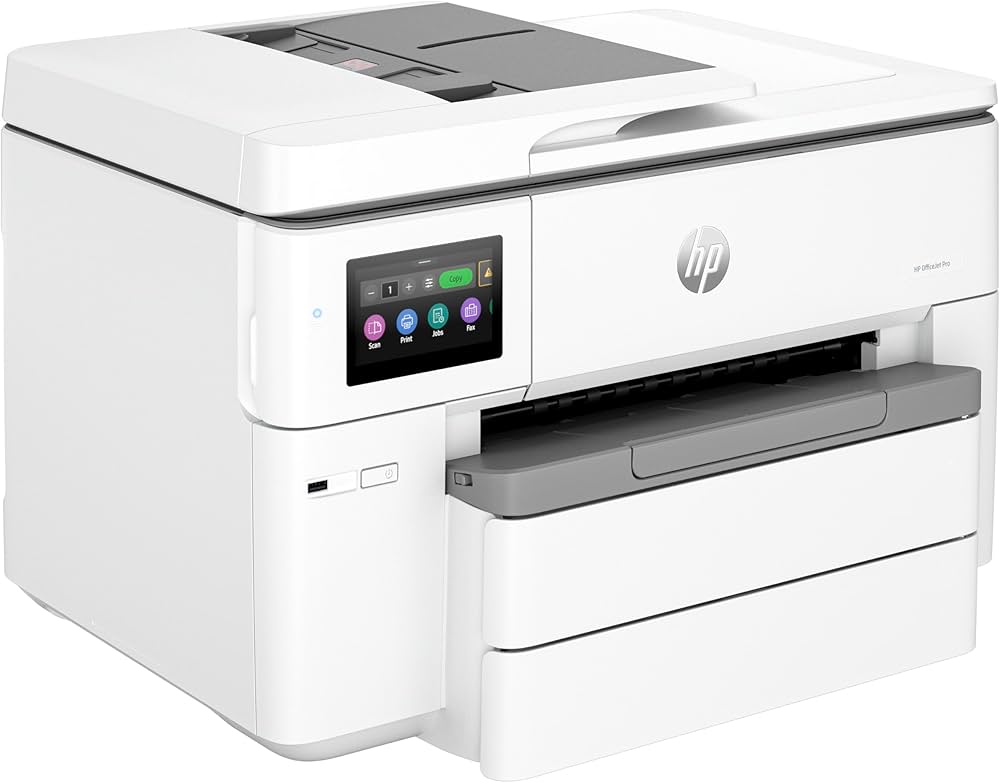  9730HP OfficeJet Pro  Wide Format All-in-One Printer - Print, Copy, Scan, Wireless, Auto Document Feeder, Two-sided Printing &amp; Scanning, Quiet Mode