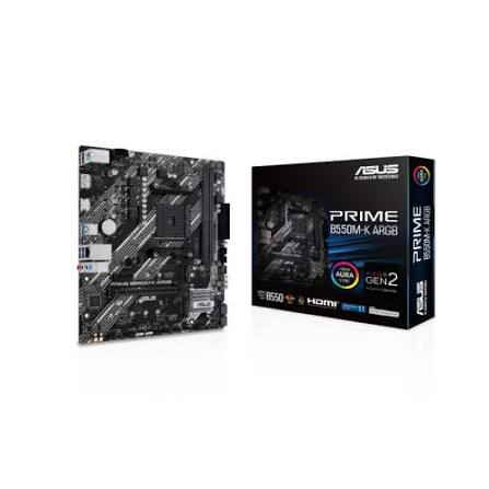 ASUS PRIME B550M-K Mainboard Sockel AMD AM4 Formfaktor Micro-ATX Mainboard-Chipsatz AMD®